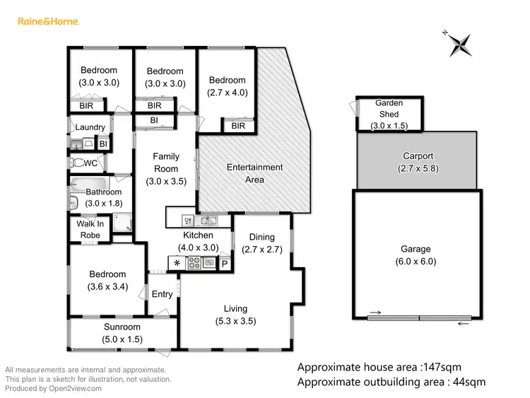 Floorplan of Homely house listing, 19 Mariner Circle, Huntingfield TAS 7055