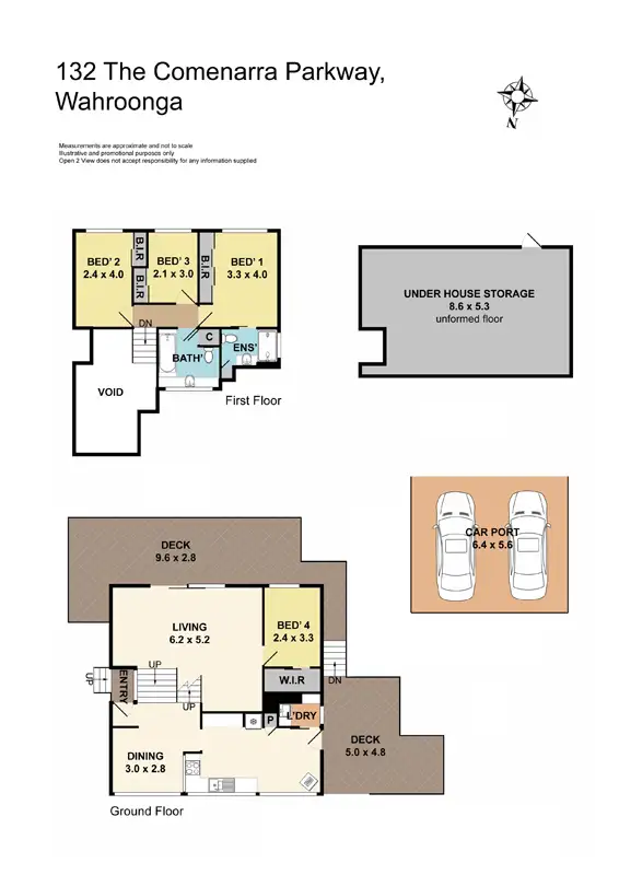 Floorplan of Homely house listing, 132 The Comenarra Parkway, Wahroonga NSW 2076