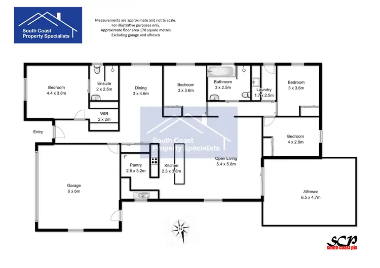 Floorplan of Homely house listing, 8 Swan Ridge Place, Moruya NSW 2537