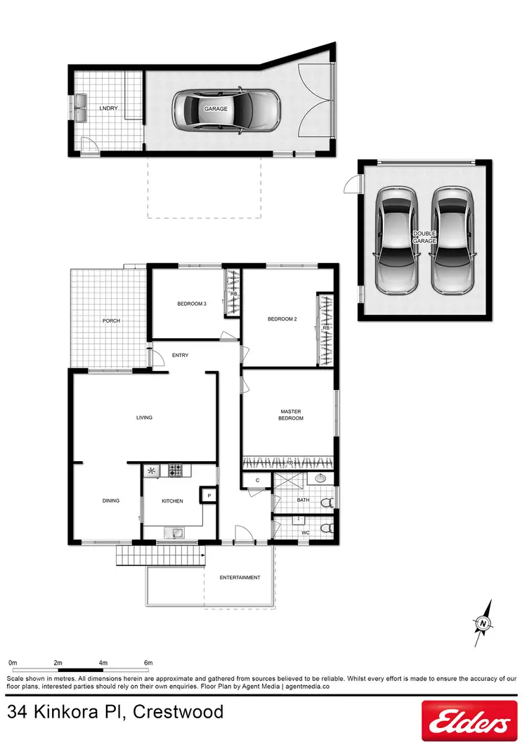 Floorplan of Homely house listing, 34 Kinkora Place, Crestwood NSW 2620