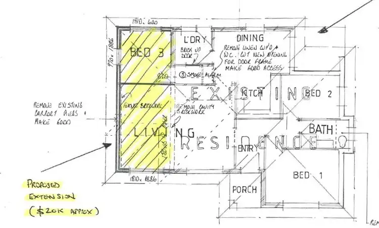 Floorplan of Homely house listing, 109 Blanche Street, Gosnells WA 6110