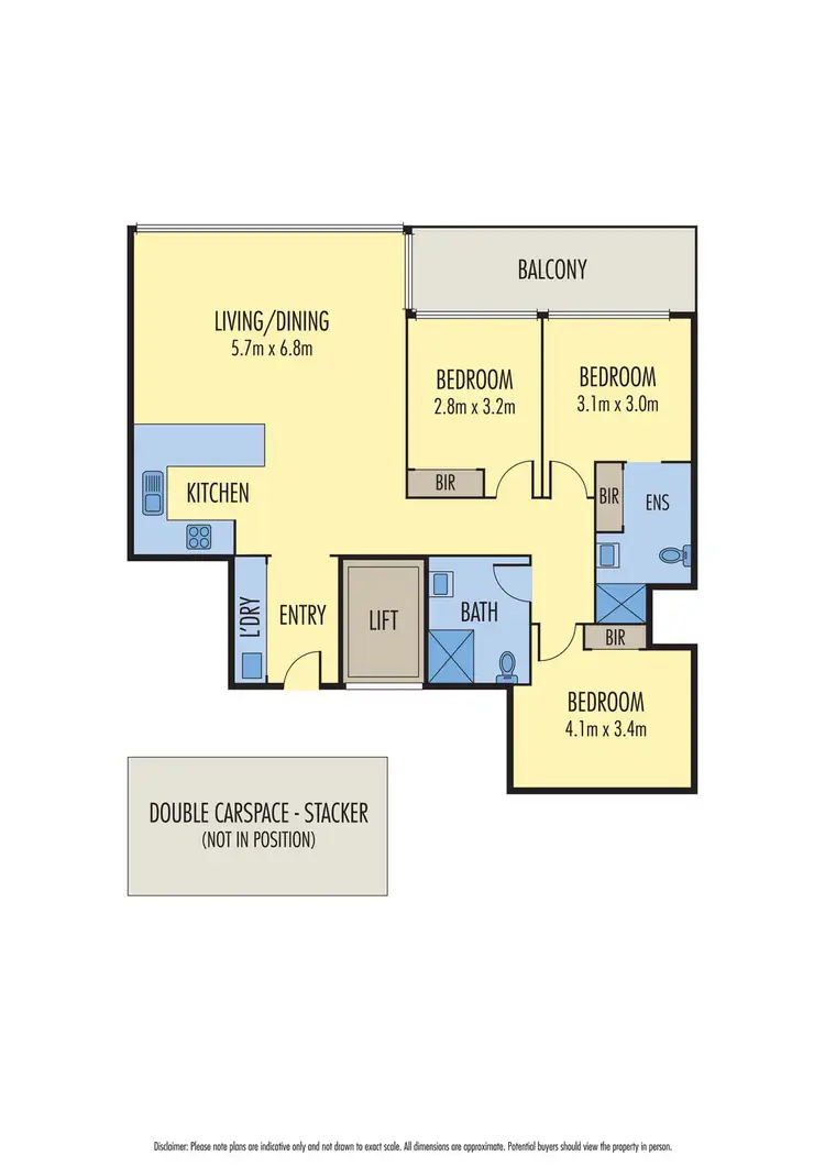Floorplan of Homely apartment listing, 3/3 Elm Street, Northcote VIC 3070