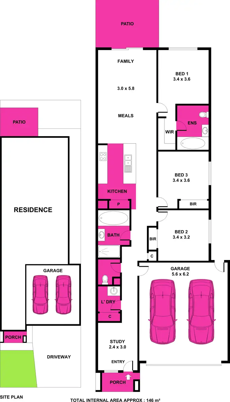 Floorplan of Homely house listing, 12 Jobbins Street, North Geelong VIC 3215
