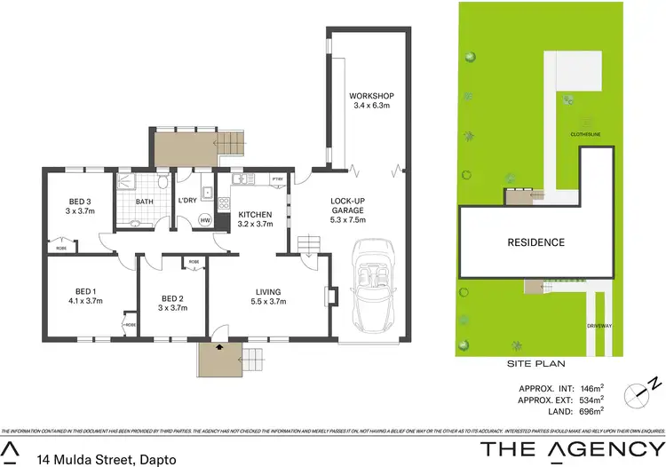 Floorplan of Homely house listing, 14 Mulda Street, Dapto NSW 2530