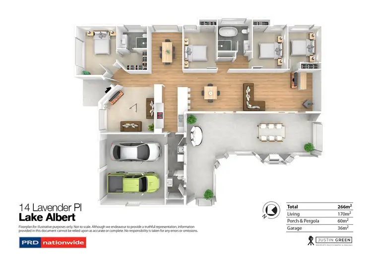 Floorplan of Homely house listing, 14 Lavender Place, Lake Albert NSW 2650