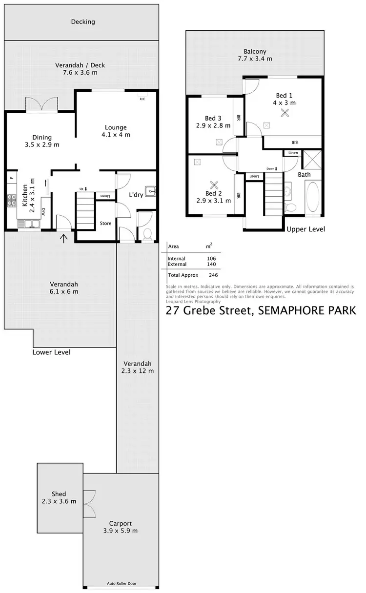 Floorplan of Homely house listing, 27 Grebe Street, Semaphore Park SA 5019