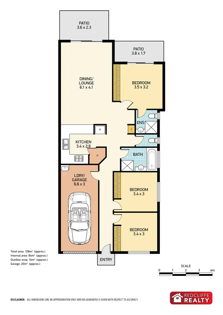 Floorplan of Homely unit listing, 13/100 Webster Road, Deception Bay QLD 4508