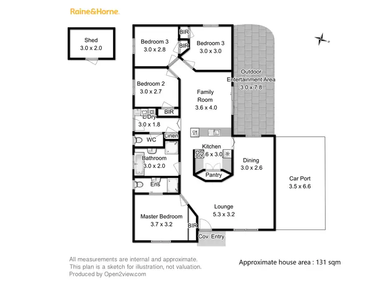 Floorplan of Homely house listing, 8 Thistle Down, Huntingfield TAS 7055