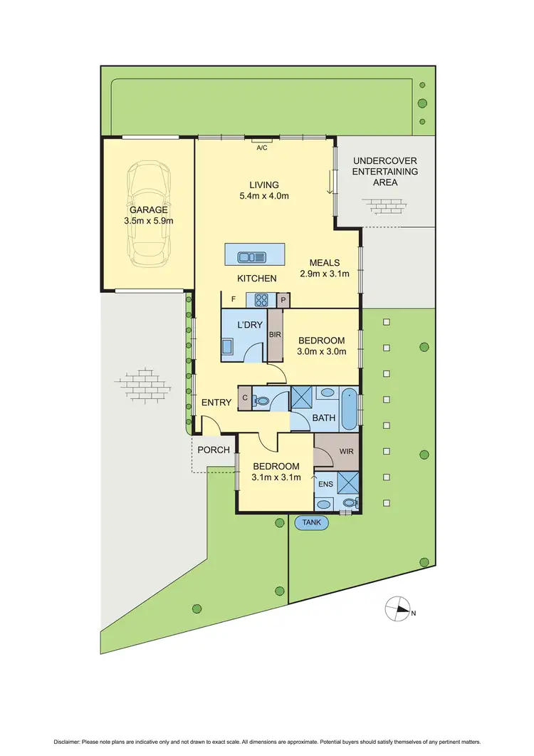Floorplan of Homely house listing, 2/10 Arthur Close, Truganina VIC 3029