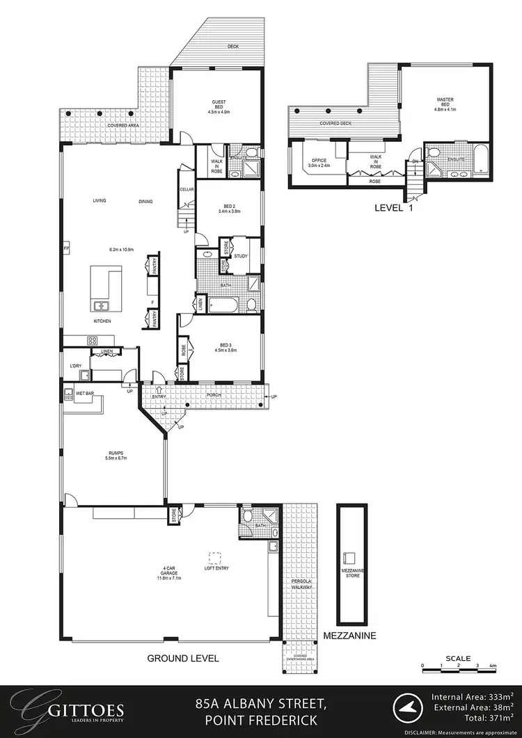 Floorplan of Homely house listing, 85A Albany Street, Point Frederick NSW 2250