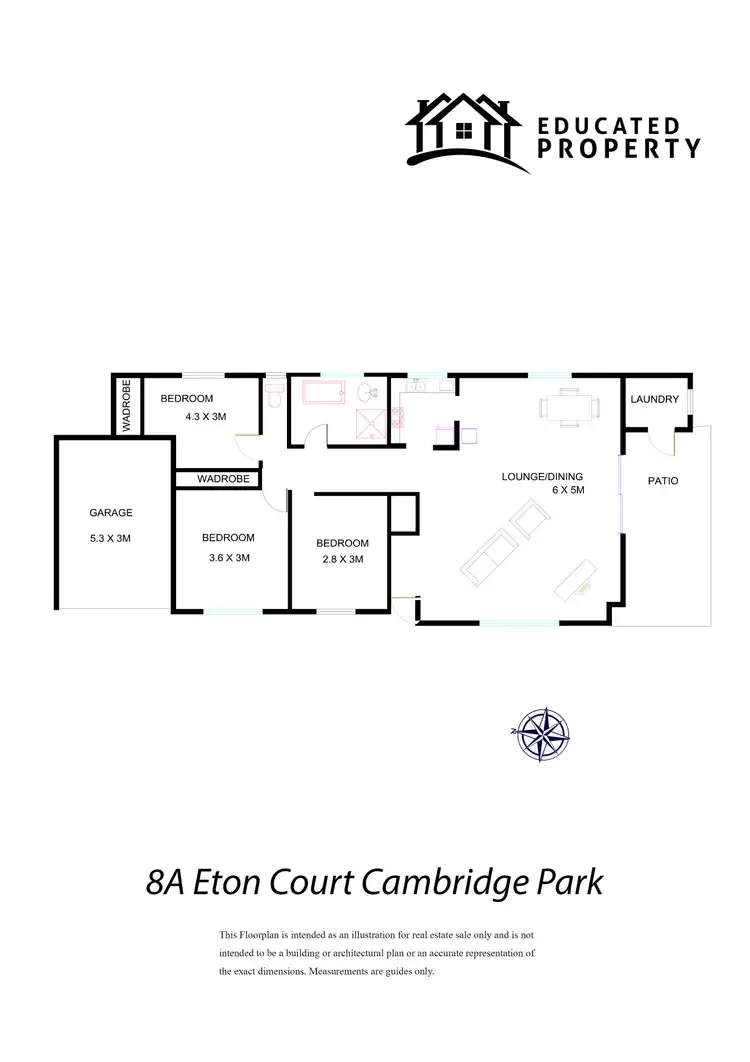 Floorplan of Homely house listing, 8a Eton Court, Cambridge Park NSW 2747