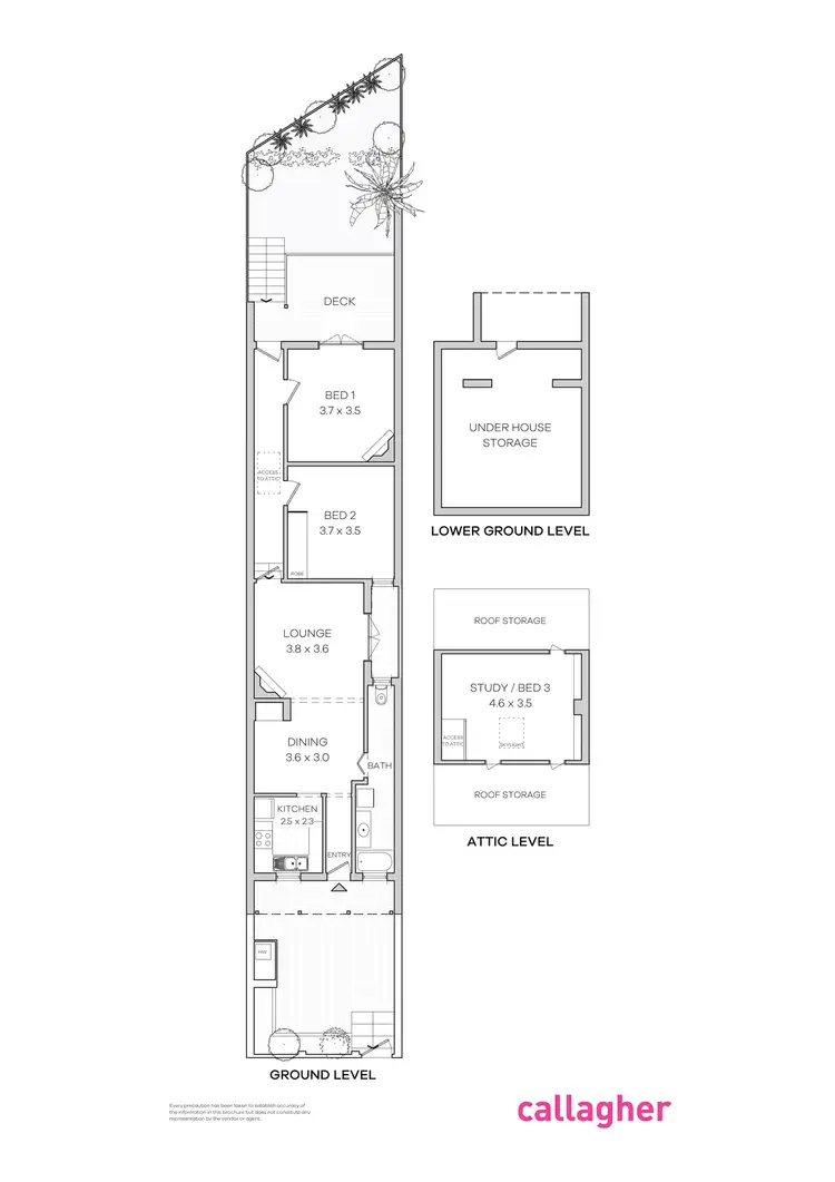 Floorplan of Homely house listing, 25 Albert Street, Forest Lodge NSW 2037