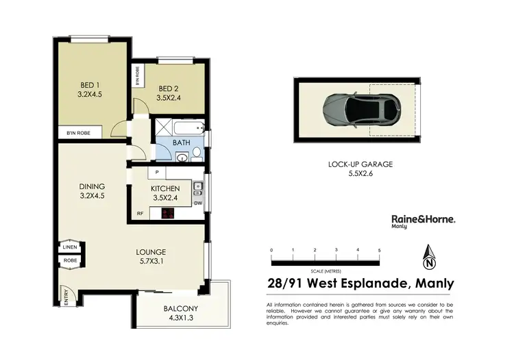 Floorplan of Homely apartment listing, 28/91 West Esplanade, Manly NSW 2095