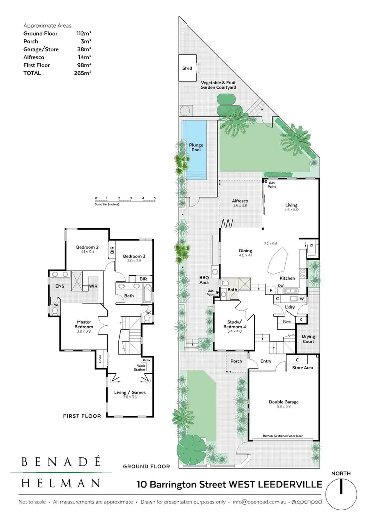 Floorplan of Homely house listing, 10 Barrington Street, West Leederville WA 6007