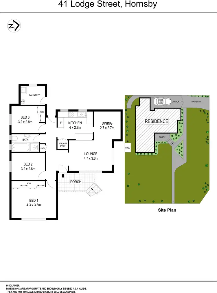 Floorplan of Homely house listing, 41 Lodge Street, Hornsby NSW 2077