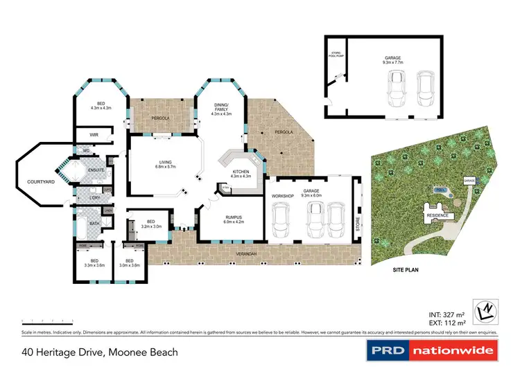 Floorplan of Homely house listing, 40 Heritage Drive, Moonee Beach NSW 2450