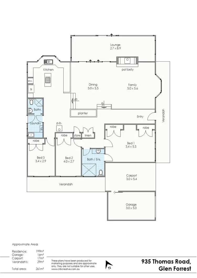 Floorplan of Homely house listing, 935 Thomas Road, Glen Forrest WA 6071
