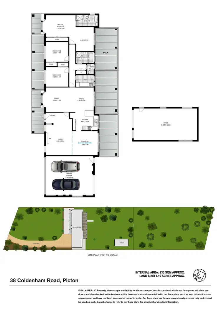 Floorplan of Homely house listing, 38 Coldenham Road, Picton NSW 2571