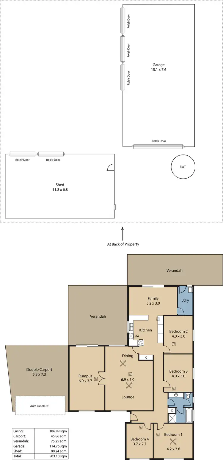 Floorplan of Homely house listing, 11 Stevens Drive, Angle Vale SA 5117