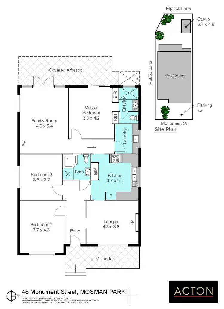 Floorplan of Homely house listing, 48 Monument Street, Mosman Park WA 6012