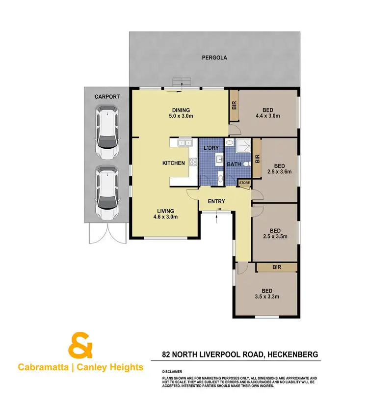 Floorplan of Homely house listing, 82 NORTH LIVERPOOL ROAD, Heckenberg NSW 2168