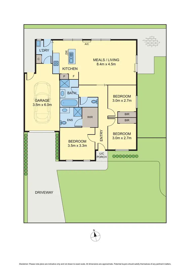 Floorplan of Homely house listing, 58 Orlando Drive, Truganina VIC 3029