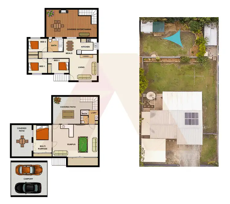 Floorplan of Homely house listing, 24 Green Rd, Regents Park QLD 4118