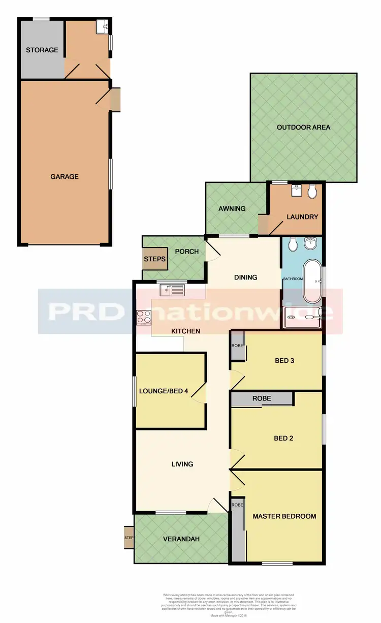 Floorplan of Homely house listing, 9 Darwin Street, Beresfield NSW 2322