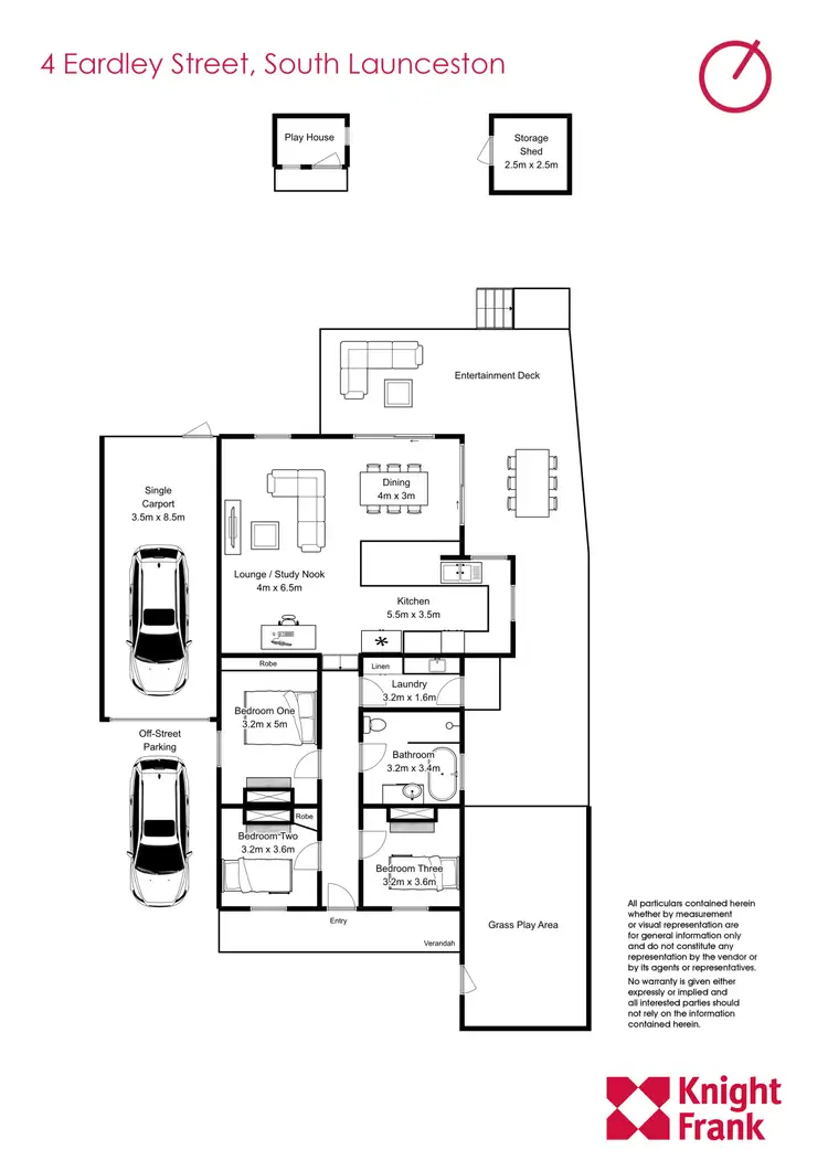 Floorplan of Homely house listing, 4 Eardley Street, South Launceston TAS 7249