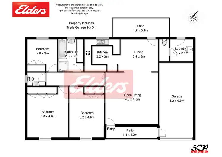 Floorplan of Homely house listing, 534 Beach Road, Denhams Beach NSW 2536