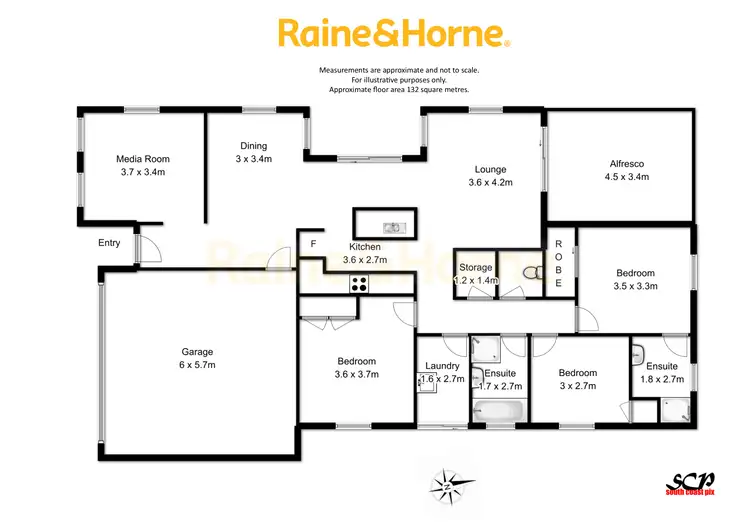 Floorplan of Homely house listing, 17 Martin Place, Broulee NSW 2537