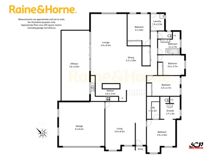 Floorplan of Homely house listing, 2 France Place, Long Beach NSW 2536