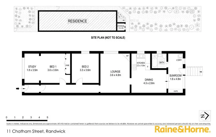 Floorplan of Homely house listing, 11 Chatham Street, Randwick NSW 2031