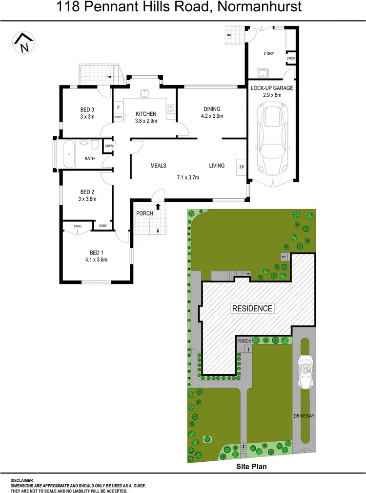 Floorplan of Homely house listing, 118 Pennant Hills Road, Normanhurst NSW 2076
