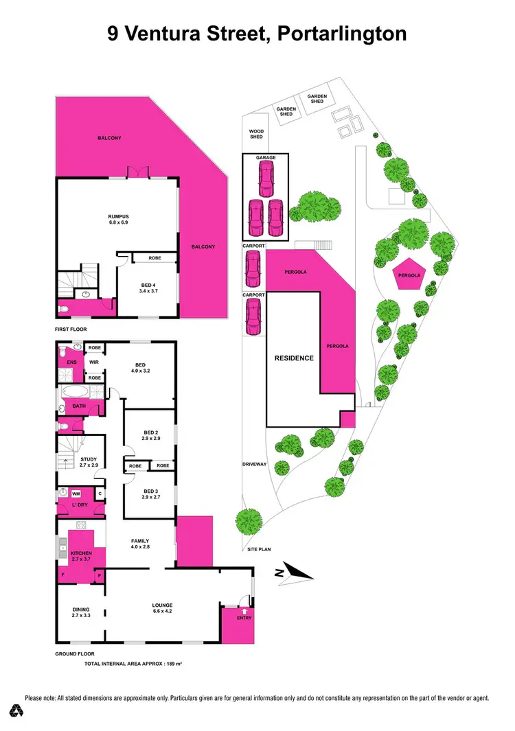 Floorplan of Homely house listing, 9 Ventura Street, Portarlington VIC 3223
