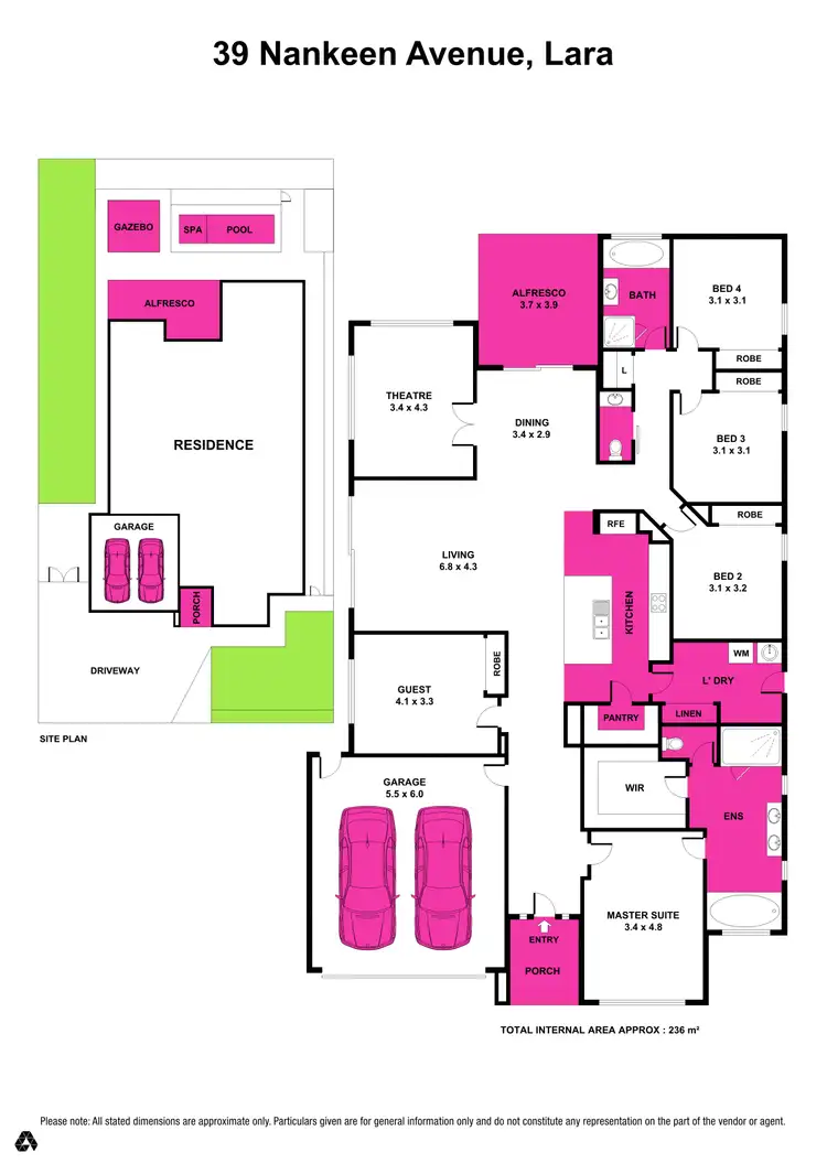 Floorplan of Homely house listing, 39 Nankeen Avenue, Lara VIC 3212