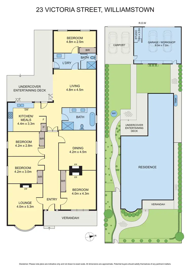 Floorplan of Homely house listing, 23 Victoria Street, Williamstown VIC 3016