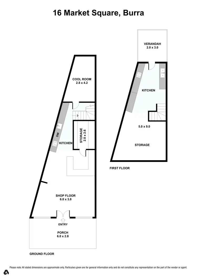 Floorplan of Homely other listing, 16 Market Square, Burra SA 5417