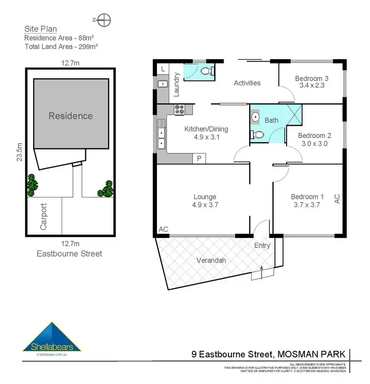 Floorplan of Homely house listing, 9 Eastbourne Street, Mosman Park WA 6012