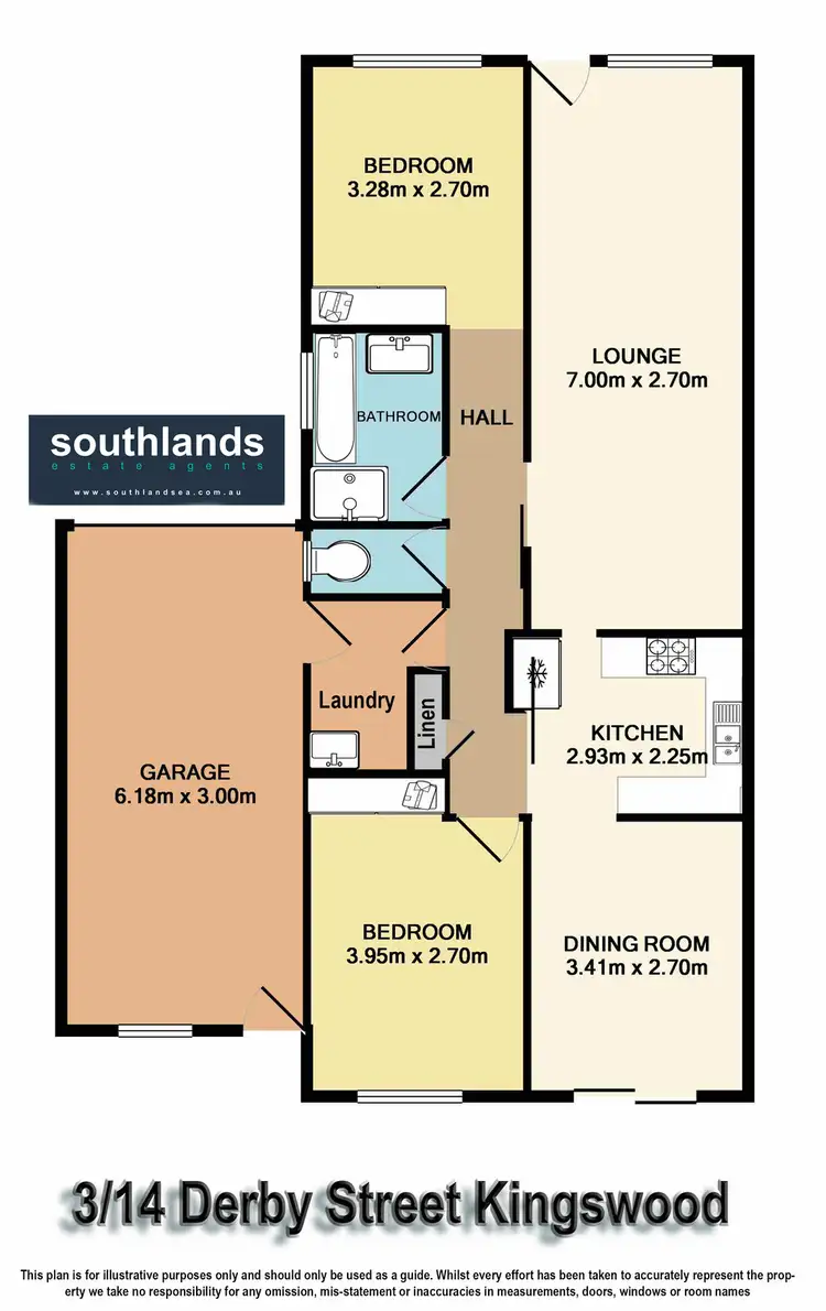 Floorplan of Homely villa listing, 3/14 Derby Street, Kingswood NSW 2747