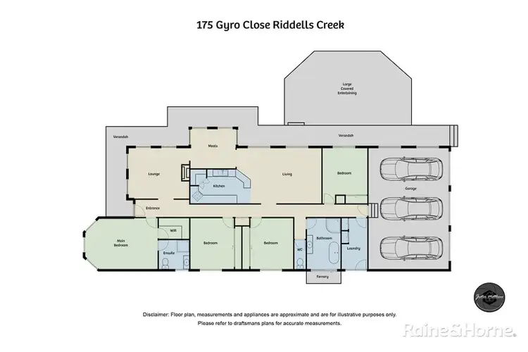 Floorplan of Homely house listing, 175 Gyro Close, Riddells Creek VIC 3431