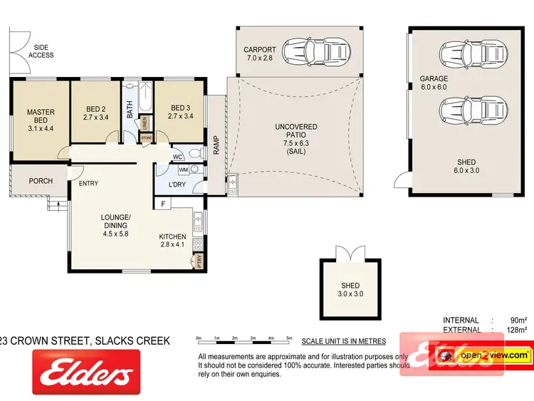 Floorplan of Homely house listing, 23 Crown Street, Slacks Creek QLD 4127