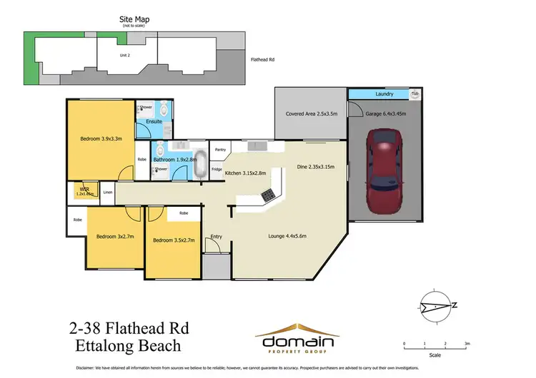 Floorplan of Homely villa listing, 2/38 Flathead Road, Ettalong Beach NSW 2257