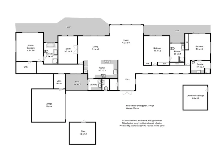 Floorplan of Homely house listing, 7 Boathouse Rise, Lewisham TAS 7173
