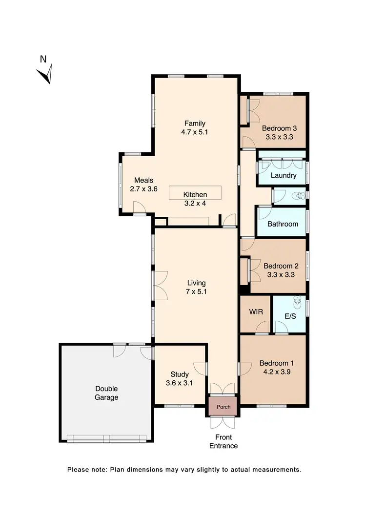 Floorplan of Homely house listing, 37 Lake Gardens Avenue, Lake Gardens VIC 3355