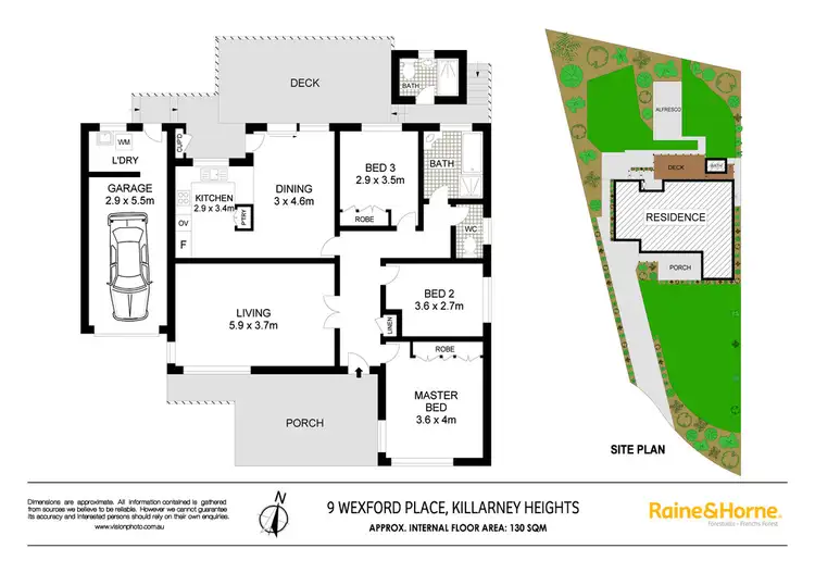 Floorplan of Homely house listing, 9 Wexford Place, Killarney Heights NSW 2087