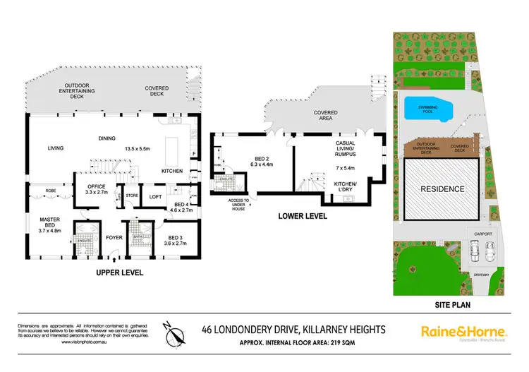 Floorplan of Homely house listing, 46 Londonderry Drive, Killarney Heights NSW 2087