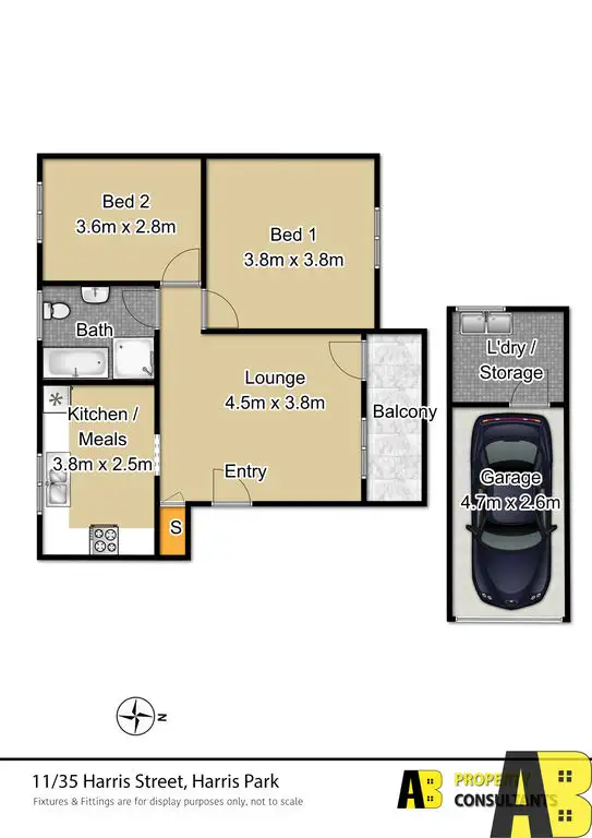 Floorplan of Homely unit listing, 11/35 HARRIS STREET, Harris Park NSW 2150