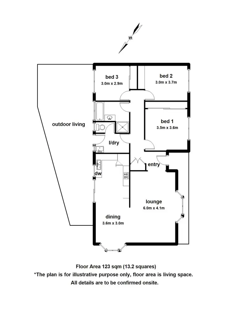 Floorplan of Homely house listing, 18 Bradman Ave, Mount Evelyn VIC 3796