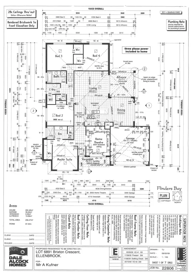 Floorplan of Homely house listing, 100 Brixton Crescent, Ellenbrook WA 6069